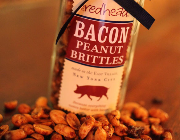 Redhead Bacon Peanut Brittle