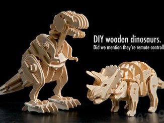 Remote Controlled DIY Wooden Dinosaurs