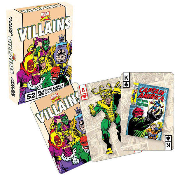 Marvel Villains Retro Playing Cards