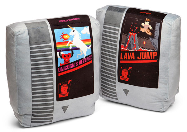 Retro Video Game Cartridge Pillow Set