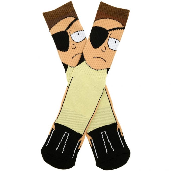 Rick And Morty Evil Morty Socks