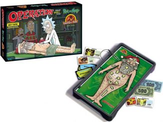 Rick and Morty Anatomy Park Edition Operation Board Game