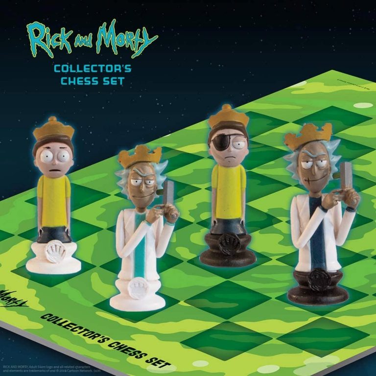 Rick And Morty Collector s Chess Set
