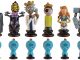 Rick and Morty Collectors Chess Set Black Pieces