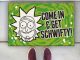 Rick and Morty Get Schwifty Doormat