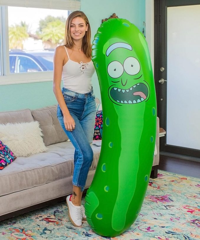 Rick and Morty Giant Inflatable Pickle Rick