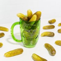 Rick and Morty Pickle Rick Glass