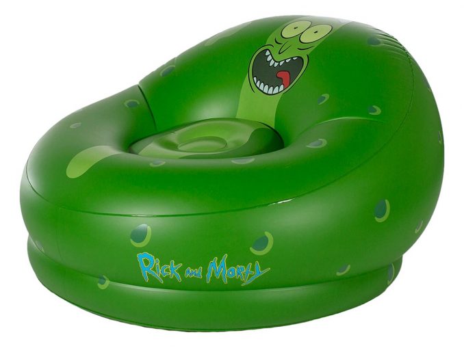 Rick and Morty Pickle Rick Inflatable Chair
