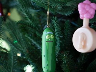 Rick and Morty Pickle Rick Ornament