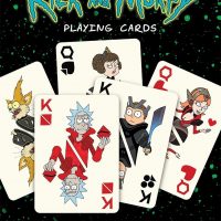 Rick and Morty Playing Cards Box Back