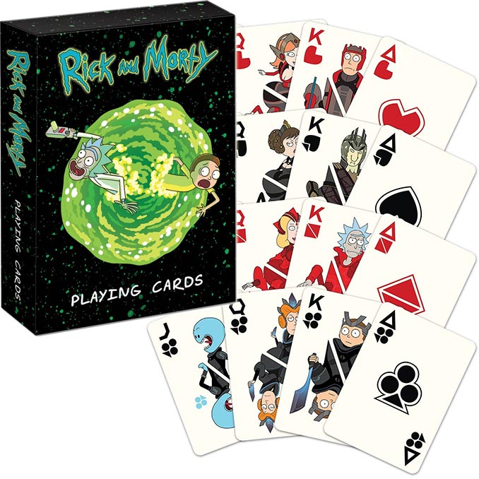 Rick and Morty Playing Cards USAopoloy