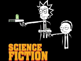 Rick and Morty Pulp Fiction T-Shirt