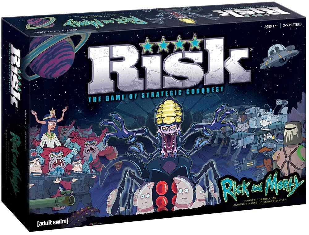 Details about   Rick and Morty Risk board game Replacment territory New Faction leader cards 