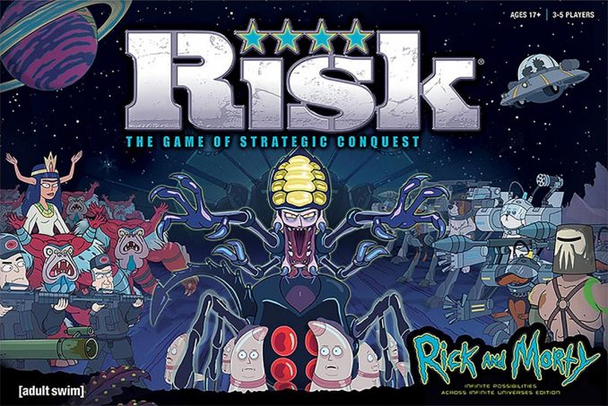 Rick and Morty Risk Game