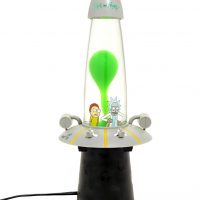Rick and Morty Space Cruiser Lava Lamp