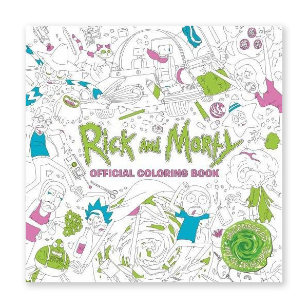 Rick and Morty The Coloring Book