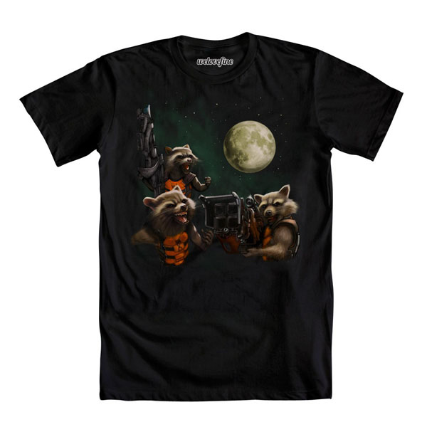 Rocket Moon Trio T-Shirt