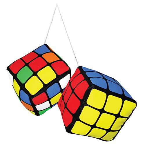 Rubik's Cube Plush Danglers