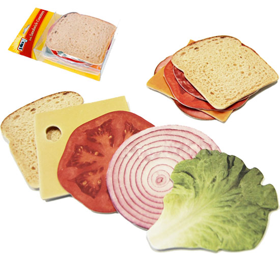 Sandwich Coasters