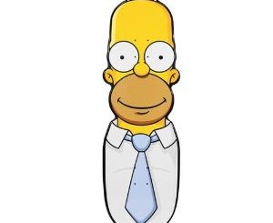 Santa Cruz Simpsons The Homer Deck