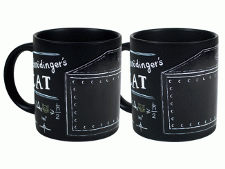 Schrodinger's Cat 10oz Mug Set of 2