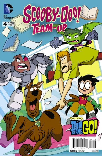 Scooby-Doo Superhero Team-Up Comic Books No 4 with Teen Titans Go