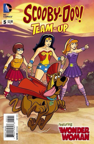 Scooby-Doo Superhero Team-Up Comic Books No 5 with Wonder Woman