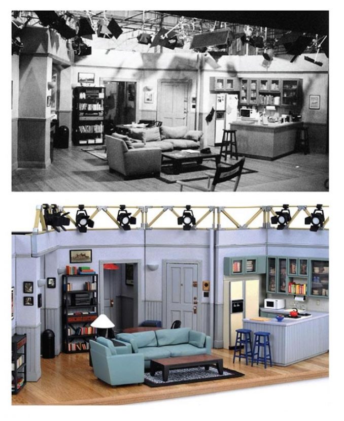 Seinfeld Set Replica Real Comparison