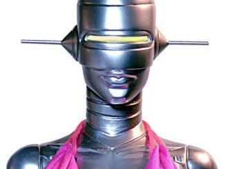 Sexy Robot 001 in Pink Bathing Suit