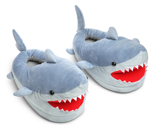 Shark Plush Slippers