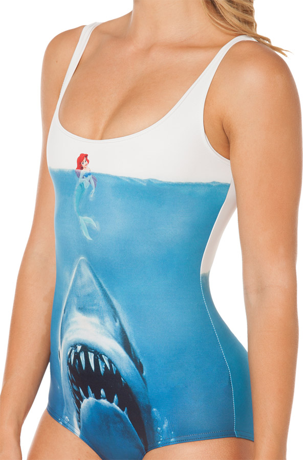 Shark versus Mermaid Swimsuit