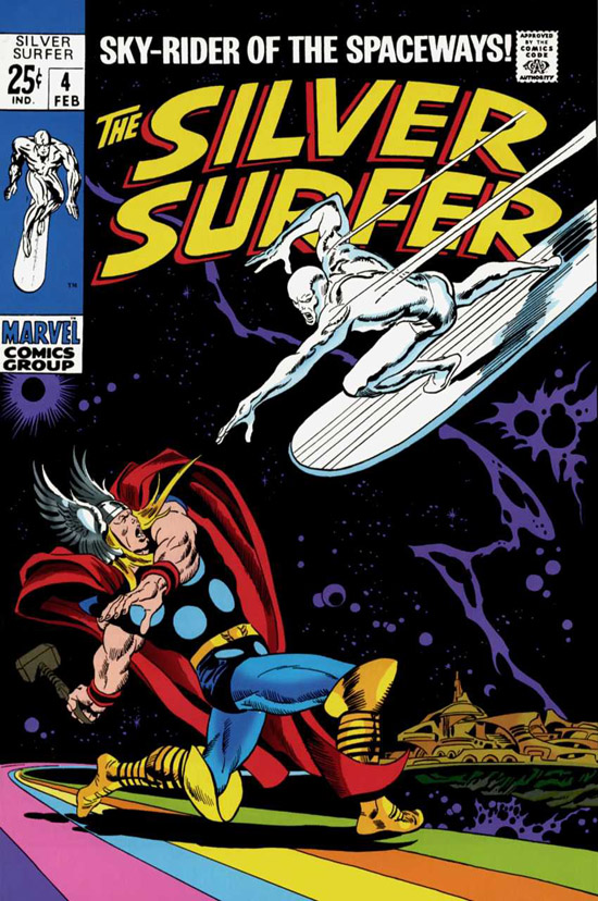 Silver Surfer 4 comic book