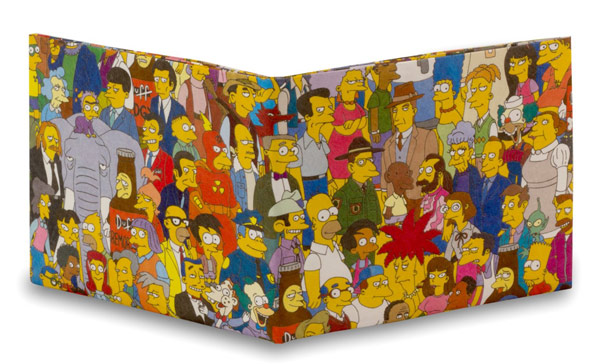 Simpsons Cast Mighty Wallet