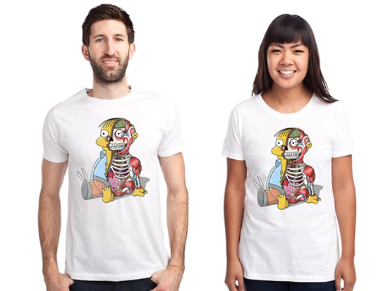 Simpsons Cutout Ralph Shirts