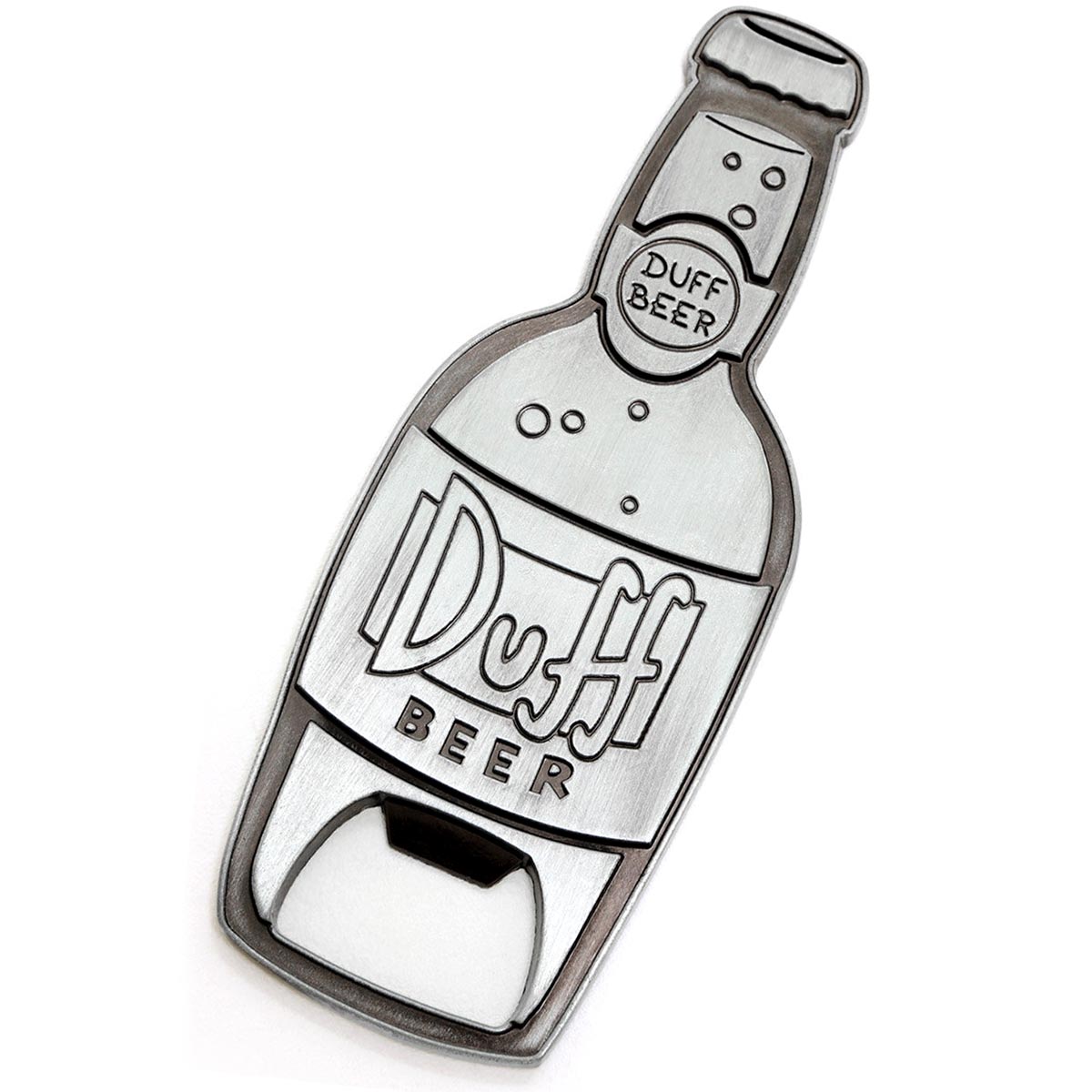 Duff Beer Simpson Bottle Opener Mounted on Slate backing Unique male Xmas Gift 