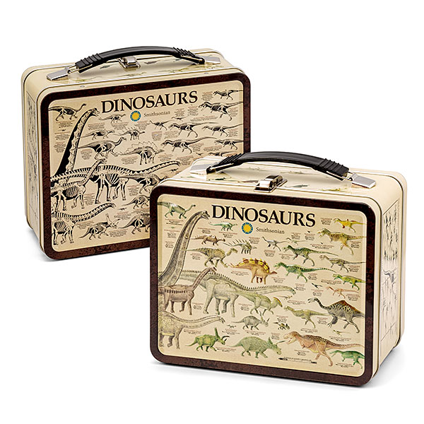 Smithsonian Dinosaurs Lunchbox Tin