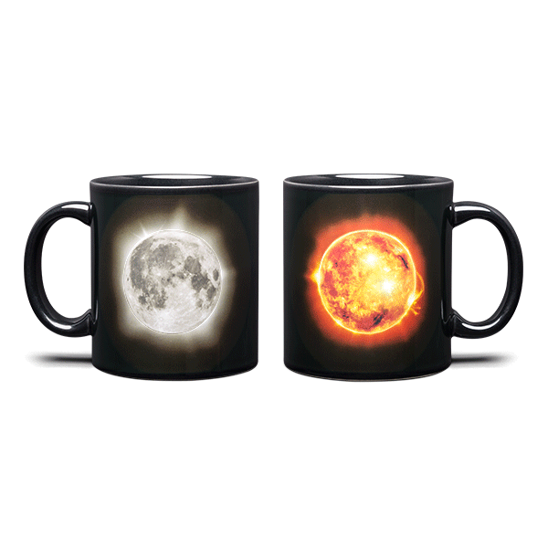 Solar Eclipse 20oz Heat Changing Ceramic Mug