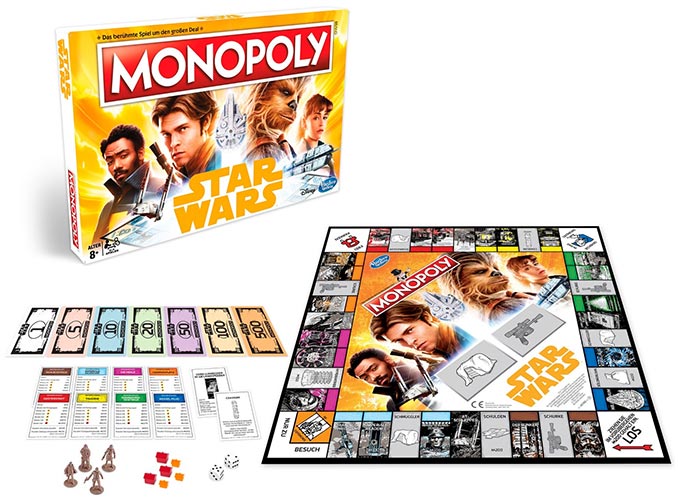 Solo A Star Wars Story Monopoly Game
