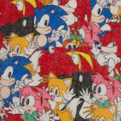 Sonic Characters Lightweight Infinity Scarf