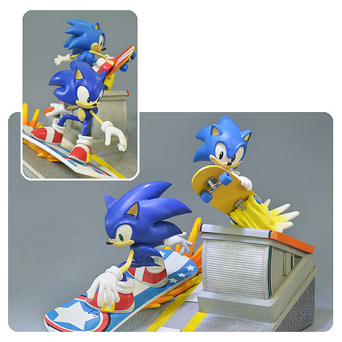 Sonic the Hedgehog Sonic Generations Diorama Statue