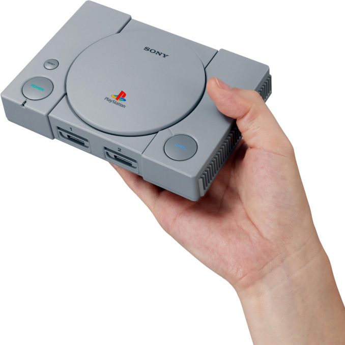 Sony PlayStation Classic Console Size