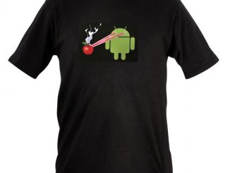 Sound Activated Electro Luminescence Android vs Apple T-shirt.jpg