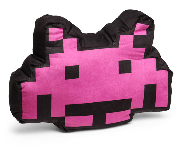 Space Invaders Alien Crab 3D cushion