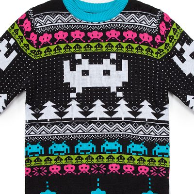 Space Invaders Holiday Sweater