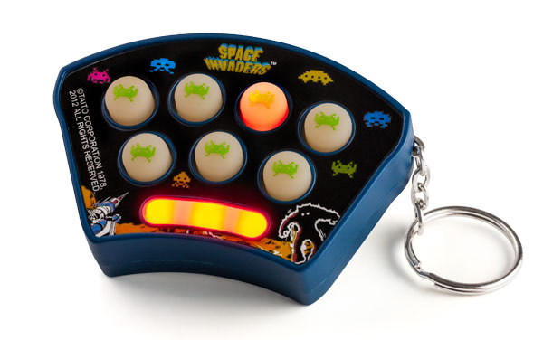 Space Invaders Keychain Game