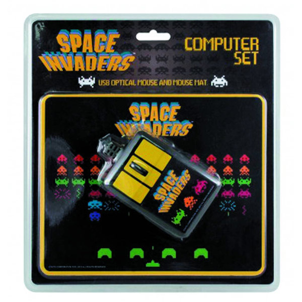 Space Invaders Mouse and Mouse Pad