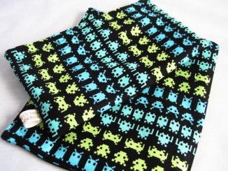 Space Invaders Reusable Sandwich and Snack Bag