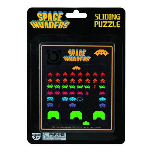 Space Invaders Sliding Puzzle
