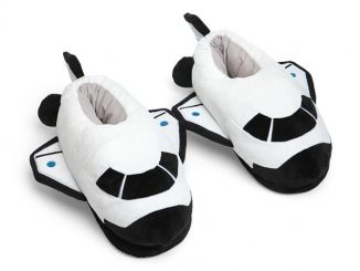 Space Odyssey Plush Shuttle Slippers