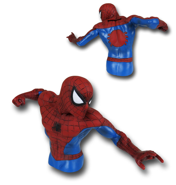 Spider-Man Spider Sense Bust Bank